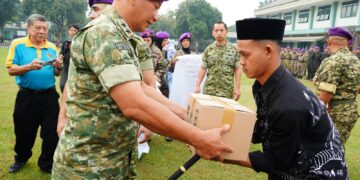 Pangdam III/Siliwangi Pimpin Upacara HUT ke-67 Menwa Mahawarman Jawa Barat Tahun 2026