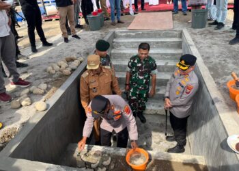Kapolres Binjai Hadiri Groundbreaking PT Natural Tirta Segar di Langkat, Dorong Investasi dan Lapangan Kerja