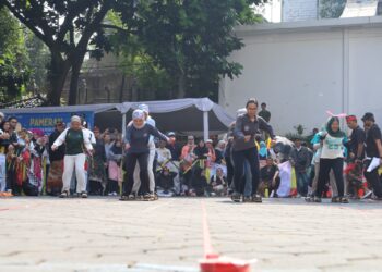 HUT ke-25 Kota Cimahi: ASN Meriahkan Perayaan Lewat Lomba Olahraga Tradisional