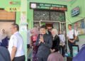 Wakil Walikota Cimahi Adhitia Yudhistira Meresmikan Puskesmas sore di puskesmas padasuka