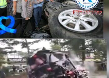 Rem Blong Diduga Jadi Pemicu Tabrakan Beruntun di Sibolangit, Empat Tewas dan Delapan Luka-luka