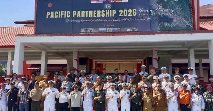 Wali Kota Sibolga Hadiri Pembukaan Latma Pacific Partnership 2026
