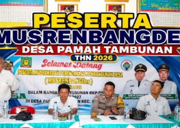 Pemerintah Desa Pamah Tambunan Tetapkan Prioritas Pembangunan 2026, Infrastruktur hingga Air Bersih Jadi Fokus Utama