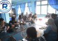 Wali Kota Sibolga, Akhmad Syukri Nazry Penarik, bersama Wakil Wali Kota Sibolga, Pantas Maruba Lumban Tobing, memimpin rapat koordinasi tindakan cepat pemulihan pascakebakaran Pasar Sibolga Nauli