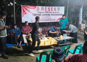 Anggota DPRD Kabupaten Bengkalis dari Daerah Pemilihan (Dapil) V Kecamatan Mandau, Tantowi Saputra Pangaribuan, menggelar Reses Tahun Sidang III