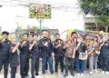 RESMIKAN Plang PAC Medan Denai, GRIB jaya kota Medan bagikan 3.000 Kotak nasi ke masarakat Tampa batas
